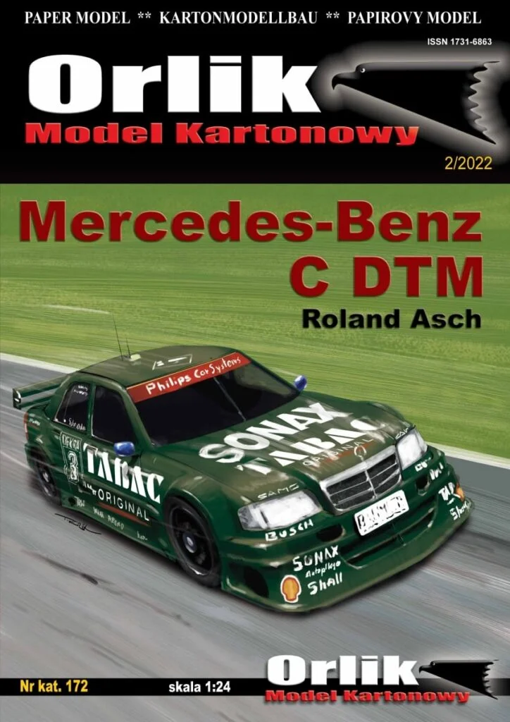 Mercedes Benz C DTM Roland Asch Orlik 1