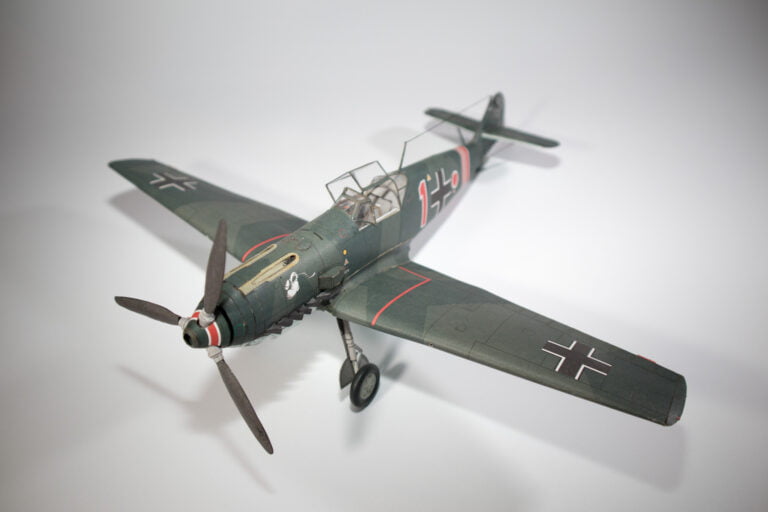 Messerschmitt Bf-109 E1 – projekt majówkowy